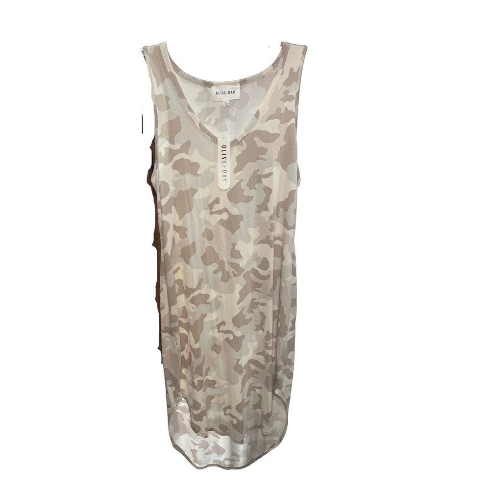 Olive + Oak Camo Dress (Never Worn)